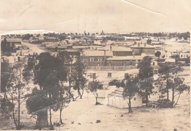 Photograph - HARRY BIGGS COLLECTION:  LOOKING SOUTH AT EAGLEHAWK, c1875
