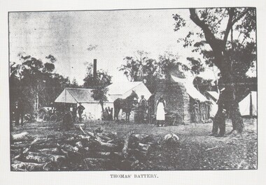 Photograph - HARRY BIGGS COLLECTION: THOMAS' BATTERY
