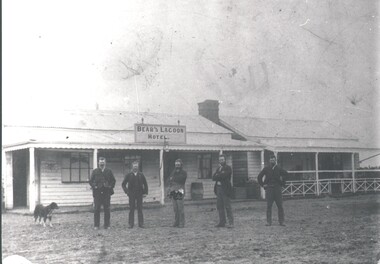 Photograph - HARRY BIGGS COLLECTION:  BEAR'S LAGOON HOTEL