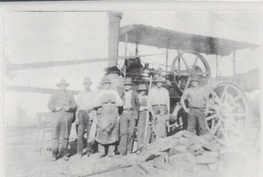 Photograph - HARRY BIGGS COLLECTION: TRACTION ENGINE