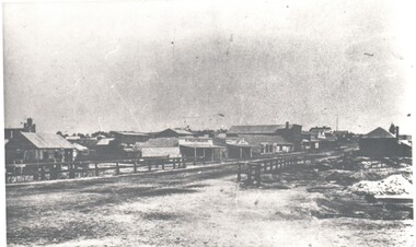 Photograph - HARRY BIGGS COLLECTION:  LONG GULLY TOWNSHIP