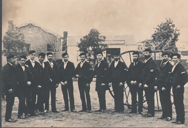 Photograph - HARRY BIGGS COLLECTION: EAGLEHAWK FIRE BRIGADE, c1900