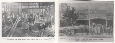 Photograph - HARRY BIGGS COLLECTION: J R HOSKINS BENDIGO TIMBER & IRON YARDS