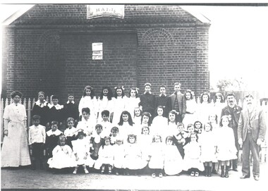 Photograph - HARRY BIGGS COLLECTION: SAILORS GULLY MISSION HALL, 1910