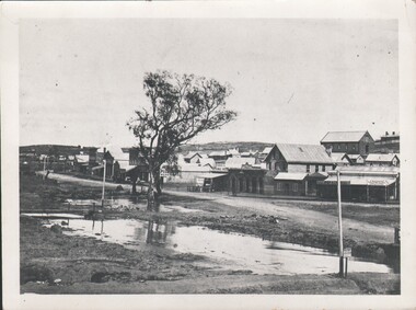 Photograph - HARRY BIGGS COLLECTION: HIGH ST. BENDIGO, 1857