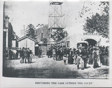 Photograph - HARRY BIGGS COLLECTION: A COURT CASE, 1900's