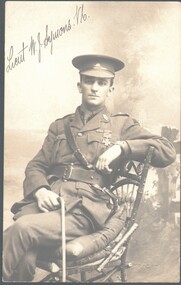 Postcard - HARRY BIGGS COLLECTION: LIEUT. WILLIAM JOHN SYMONS VC