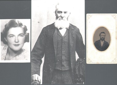 Photograph - HARRY BIGGS COLLECTION: 3 UNKNOWN ADULTS