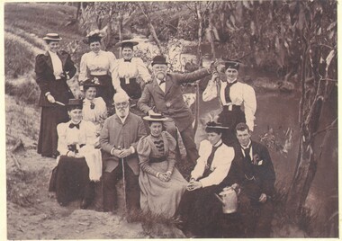 Photograph - HARRY BIGGS COLLECTION: GROUP OF PEOPLE