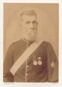 Photograph - HARRY BIGGS COLLECTION: MAN IN MILITARY UNIFORM