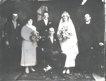 Photograph - HARRY BIGGS COLLECTION: BRIDAL PARTY