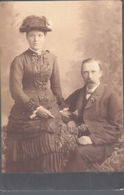 Photograph - HARRY BIGGS COLLECTION: UNNAMED COUPLE