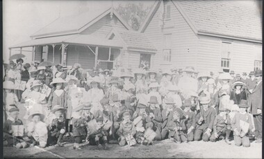 Photograph - HARRY BIGGS COLLECTION: GROUP OF PEOPLE