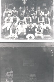 Photograph - HARRY BIGGS COLLECTION: CALIFORNIA GULLY FOOTBALL TEAM, 1900