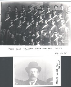 Photograph - HARRY BIGGS COLLECTION: EAGLEHAWK BRASS BAND, 1910