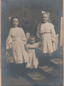 Photograph - HARRY BIGGS COLLECTION:  3 CHILDREN