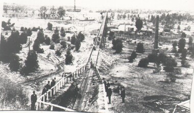 Photograph - HARRY BIGGS COLLECTION: NEW MOON TRAMWAY, Circa 1900