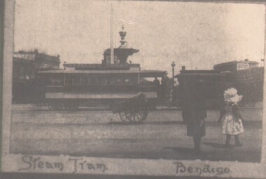 Photograph - HARRY BIGGS COLLECTION: STEAM TRAM