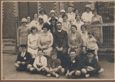 Photograph - HARRY BIGGS COLLECTION: GROUP OF PEOPLE, Circa 1920's