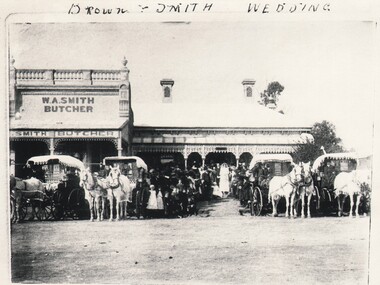 Photograph - HARRY BIGGS COLLECTION: BROWN - SMITH WEDDING, Circa 1920
