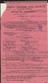 Document - COHN BROTHERS COLLECTION: INCOME & TAX PAPERS