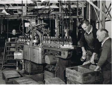 Photograph - COHN BROTHERS COLLECTION: LABELLING MACHINE