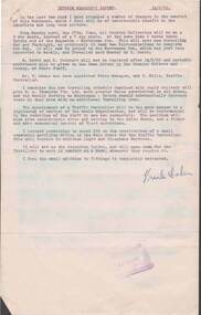 Document - COHN BROTHERS COLLECTION: MANAGERS REPORT, 24/06/1960