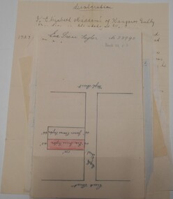 Document - RESIDENCE AREAS REGISTER - VOLUME 23 - CORRESPONDENCE, 1935 - 36