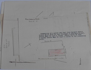 Document - RESIDENCE AREAS REGISTER: CORRESPONDENCE VOLUME 22, 1932 - 1935