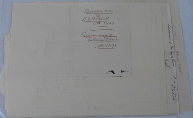 Document - RESIDENCE AREAS REGISTER: CORRESPONDENCE VOLUME 21, 1928 - 1932