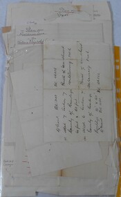 Document - RESIDENCE AREAS REGISTER - CORRESPONDENCE VOLUME 20, 1925 - 1928