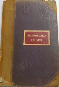 Document - RESIDENCE AREAS REGISTER: SANDHURST VOLUME 4, 1885