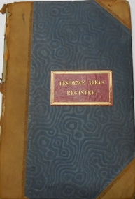 Document - RESIDENCE AREAS  REGISTER: SANDHURST VOLUME 2, 1883