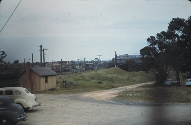 Slide - BENDIGO STREET VIEWS & FORTUNA, Oct 1963