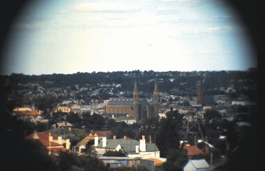 Slide - BENDIGO STREET VIEWS & FORTUNA, May 1961