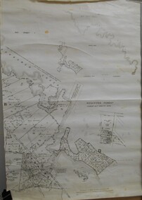 Map - JACK FLYNN COLLECTION:  COHUNA, 1963