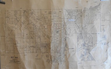 Map - JACK FLYNN COLLECTION:  BET BET, 18/08/1931