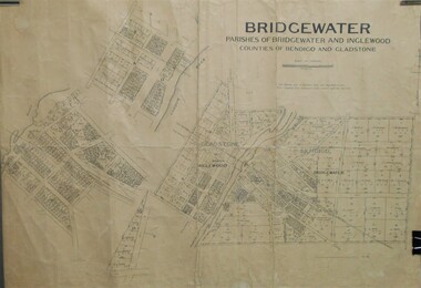 Map - JACK FLYNN COLLECTION:  BRIDGEWATER, 10/09/1931