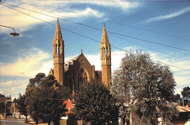 Slide - BENDIGO BUILDINGS & CHURCHES, Mar 1960