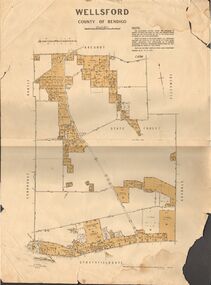 Map - JACK FLYNN COLLECTION:  WELLSFORD, 15/12/1941