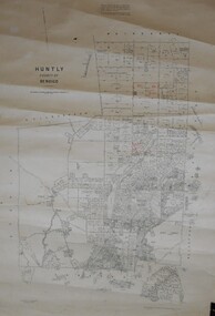 Map - JACK FLYNN COLLECTION:  HUNTLY, August 1954