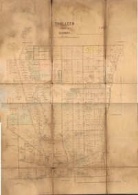 Map - JACK FLYNN COLLECTION:  TOOLLEEN, 25/05.1926