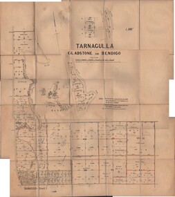 Map - JACK FLYNN COLLECTION:  TARNAGULLA SHEET 1, No date visible