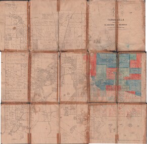Map - JACK FLYNN COLLECTION:  TARNAGULLA, 13/05/1922