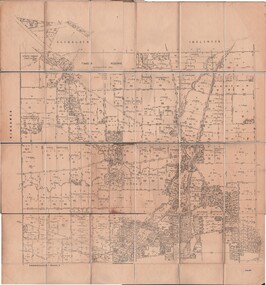 Map - JACK FLYNN COLLECTION:  TARNAGULLA SHEET 3, No date visible