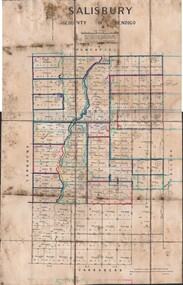 Map - JACK FLYNN COLLECTION:  SALISBURY, 1965