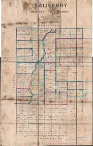 Map - JACK FLYNN COLLECTION:  SALISBURY, 1965