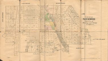 Map - JACK FLYNN COLLECTION: RAVENSWOOD, 12/12/1922