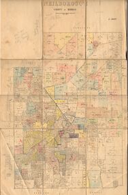 Map - JACK FLYNN COLLECTION:  NEILBOROUGH, 13/10/1927