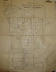 Map - JACK FLYNN COLLECTION:  MOLIAGUL, October 1946
